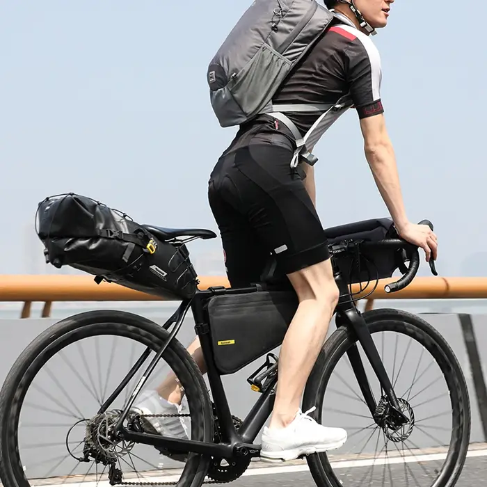 Bal inowalk-Sac triangulaire de grande capacité pour cadre de vélo