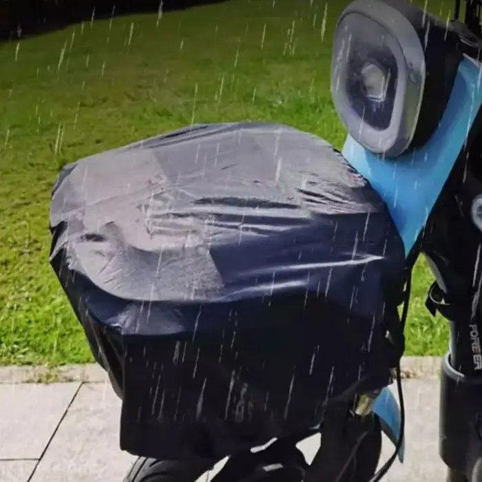 Juste imperméable pour panier de vélo électrique, doublure imperméable, convient à la plupart des paniers de vélo, kit de coussin