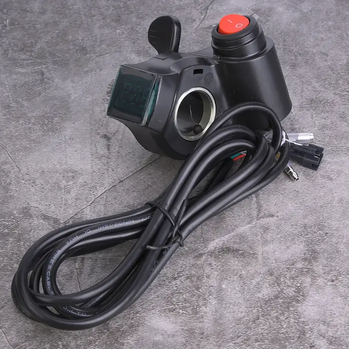 Accélérateur au pouce pour vélo électrique