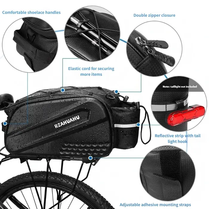 Sacs de vélo grande capacité sac de transport