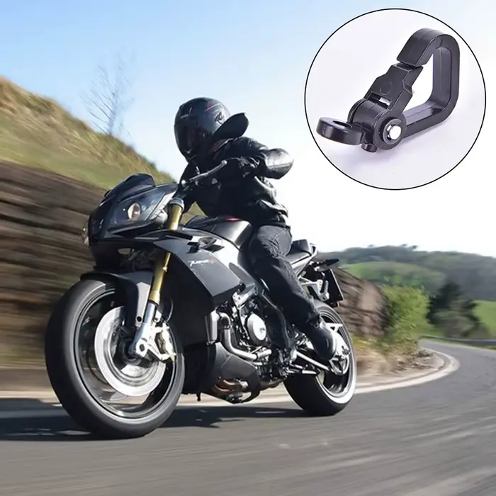 1 pièces crochet de moto casque de vélo