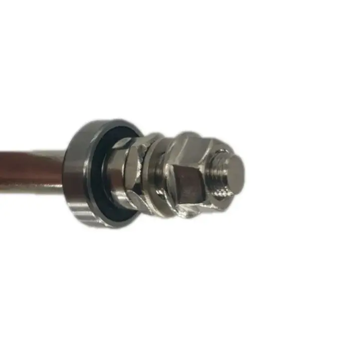 Essieu de moyeu de roue de vélo 14CM 18CM