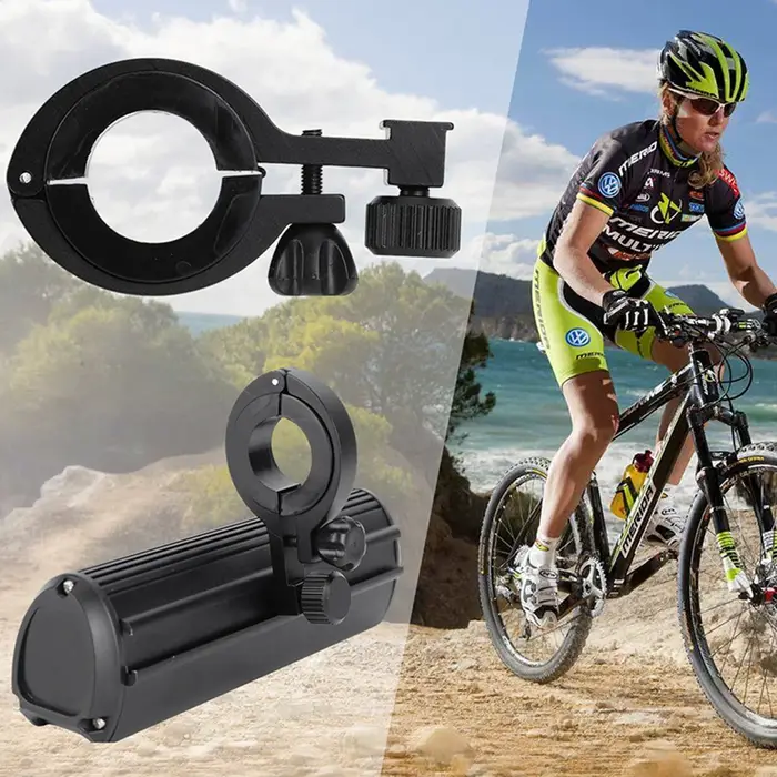 Support de lampe de vélo en alliage d'aluminium