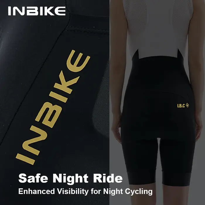 INBIKE Short de cyclisme pour femme