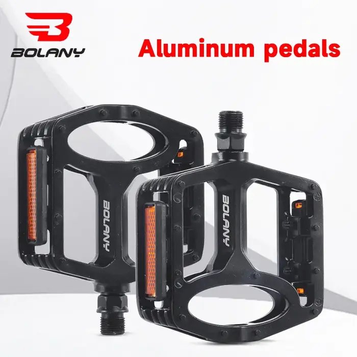 Pédales de vélo en aluminium Bolany avec roulement
