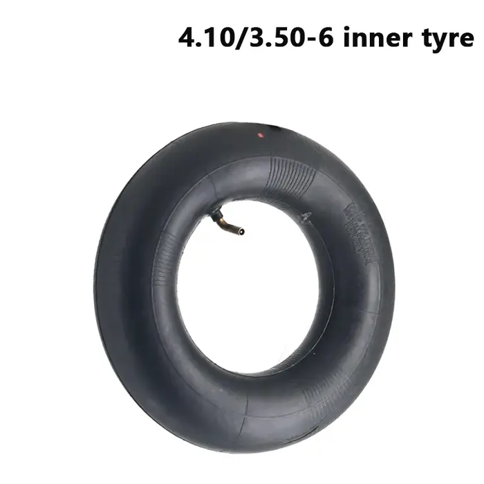 Pneu 4.00-6 avec chambre à air à valve coudée et pneu extérieur pour chariot, kart, véhicule électri