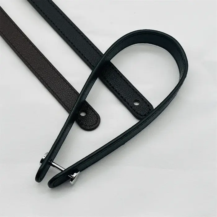 Ceinture de traction en cuir pour porte-avant Brompton, corde à dégagement rapide