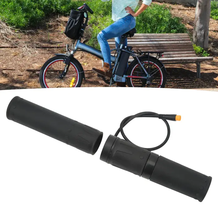 Poignée d'accélérateur en caoutchouc pour vélo électrique
