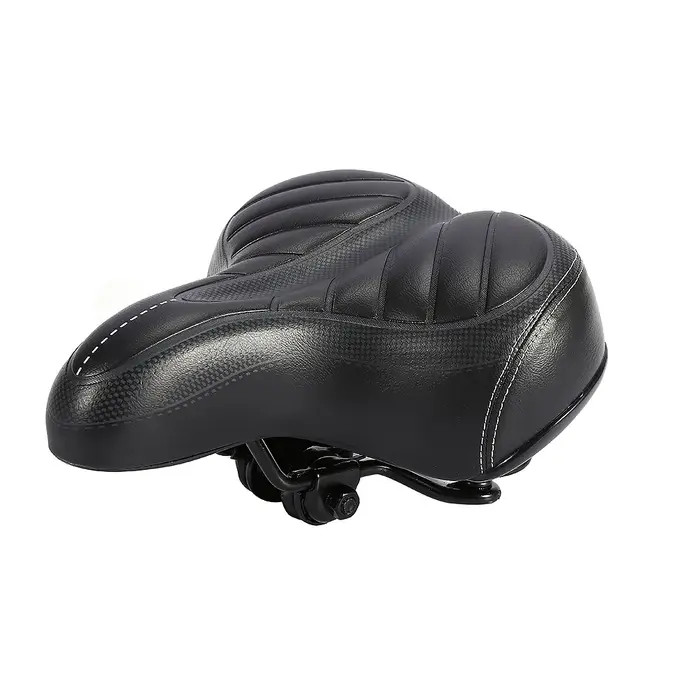 Confort large grand vélo de route de montagne sport coussin souple siège de selle