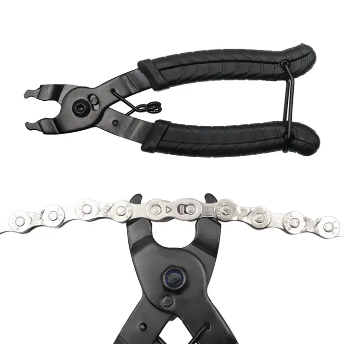 Pince à boucle de chaîne à maillons de vélo, dissolvant de maillons de vélo de route, outil de répar