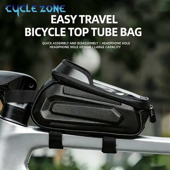 Sacoche de cadre de vélo pour tube supérieur