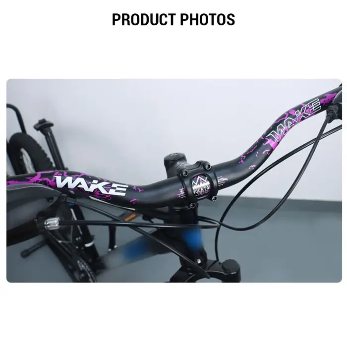 Wake 31.8MM VTT guidon en alliage d'aluminium vélo Riser