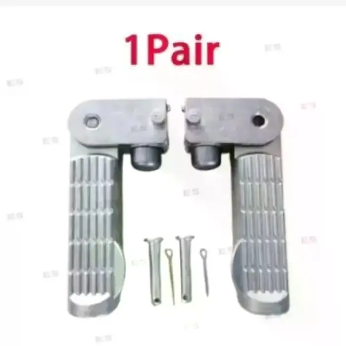 1 paire de pédales de vélo électrique en alliage d'aluminium