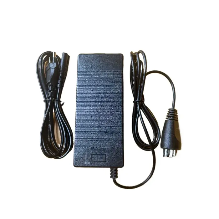 Chargeur de vélo électrique 42V 2A compatible avec les batteries Bosch Active/Performance Line 36V pour vélos électriques