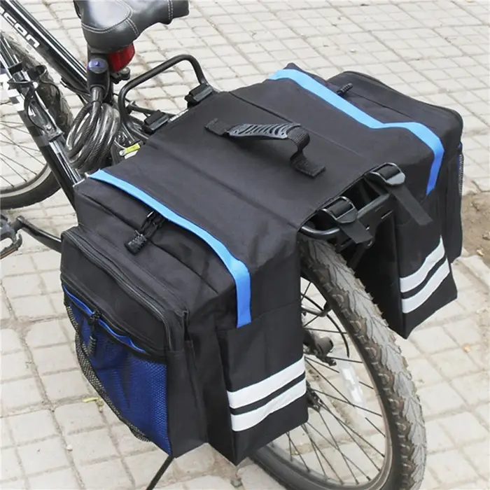 Sac de transport de vélo vtt, support arrière, sac de coffre de vélo, sacoche de bagages, siège arri