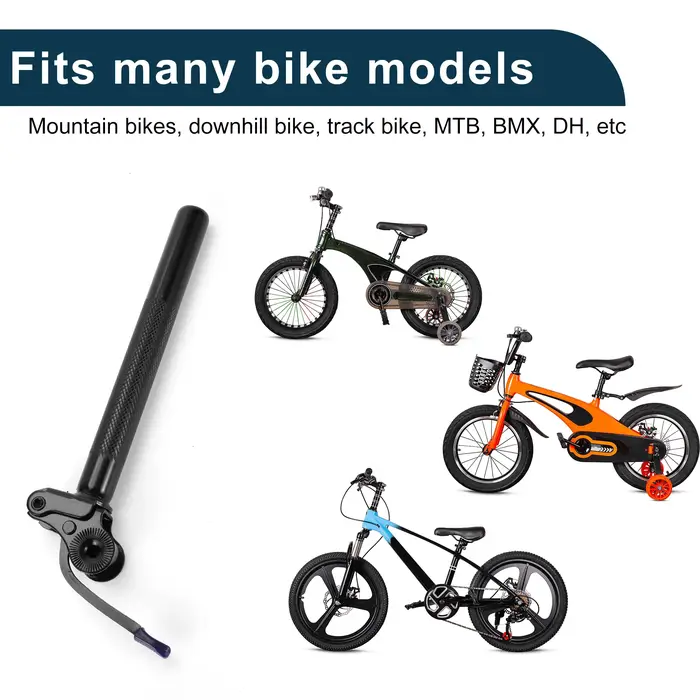 X Autohaux tiges de selle de vélo 25.4x1 0/250/300mm 27.2x1 0/250/300/350mm 31.8x300mm batterie de vélos électriques antivol