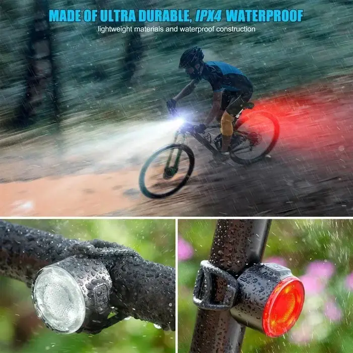 Feux arrière de vélo étanche