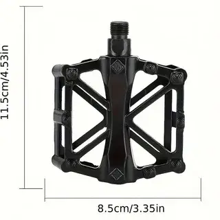 2 paires de pédales de vélo en alliage d'aluminium