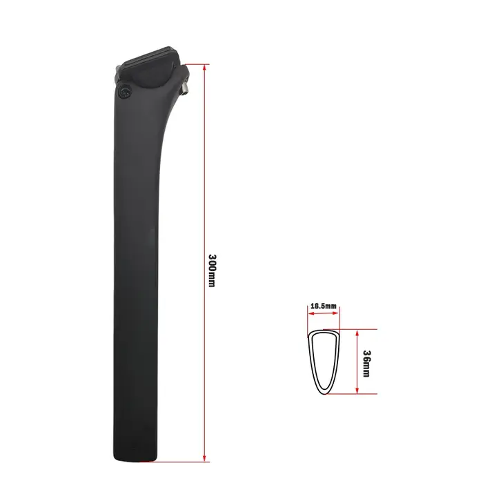 Tige de selle de vélo en carbone pour vélo de route SL8