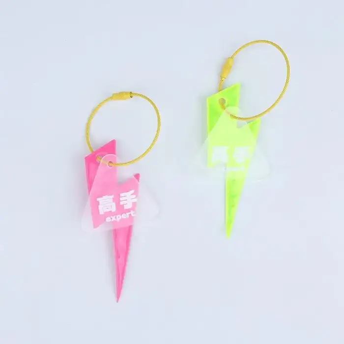 Pendentif réfléchissant pour vélo, avertissement de sécurité pour la conduite en extérieur, pendentif éclair haute visibilité, durable, universel pour vélo de route