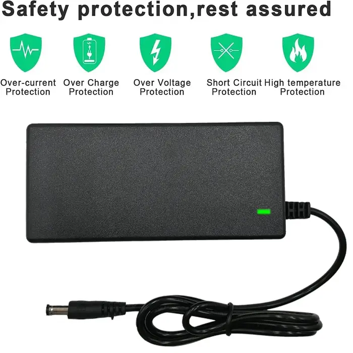 Chargeur de scooter 42V 2A DC pour isinwheel S9 Pro S9 Max
