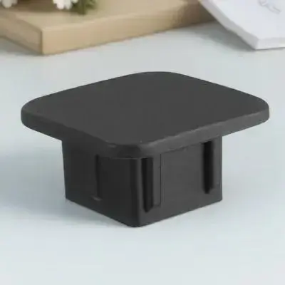 Couvercle d'attelage de remorque en caoutchouc noir, bouchon de Tube récepteur de remorquage, Protec