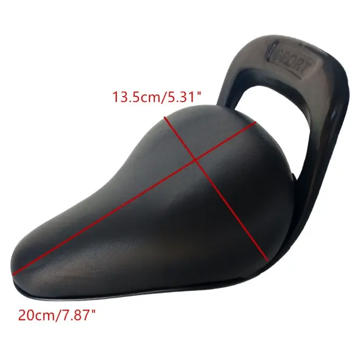 Selle de vélo en cuir PU pour enfants, souple, confortable, étanche, pour vtt