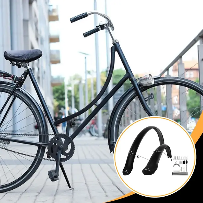 Garde-boue de vélo de montagne 26/29 pouces avec support de fixation