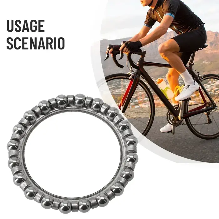 Casque de vélo en cage à roulement à billes