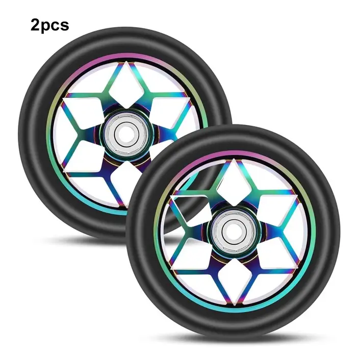 Roues de rechange pour trottinette avec roulements en aluminium