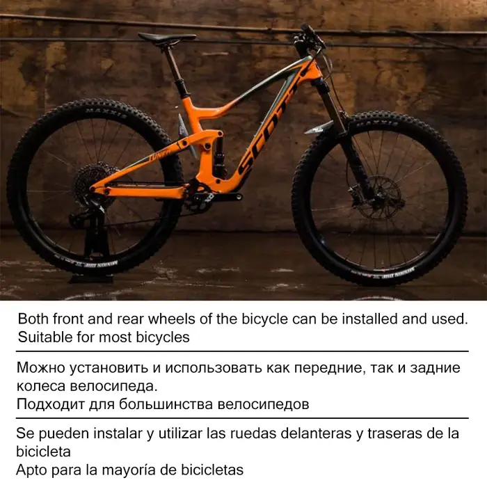 2 pièces ensemble garde-boue de vélo montagne carbone modèle