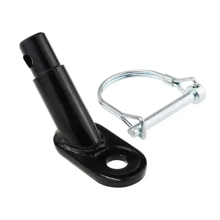 Adaptateur de montage de connecteur de tête de remorquage de vélo, attelage coudé, couremplaçant de 