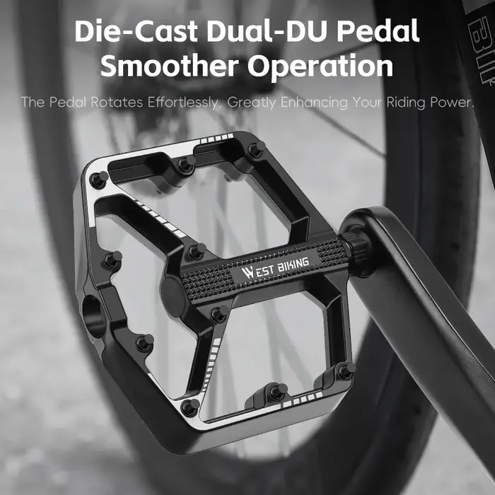 WEST BIKING DU roulement pédale de vélo anti-dérapant