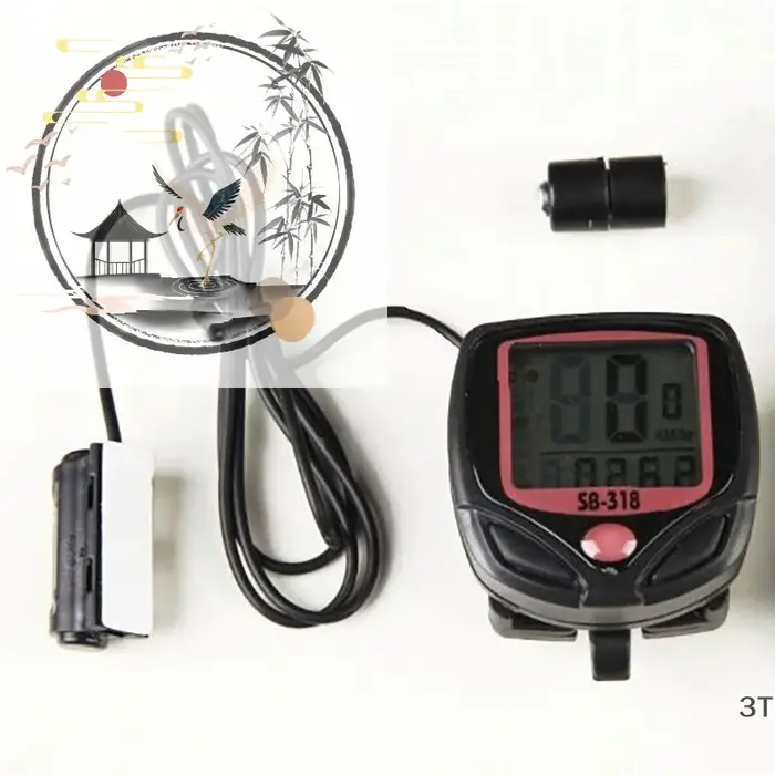 Ordinateur de vélo, indicateur de vitesse/sonomètre de vélo, ordinateur de vélo de montagne, 15 fonc
