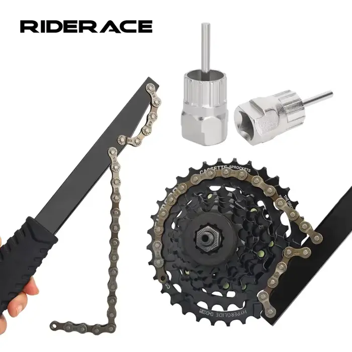 Kit d'outils de retrait de volant d'inertie de vélo avec clé à Cassette