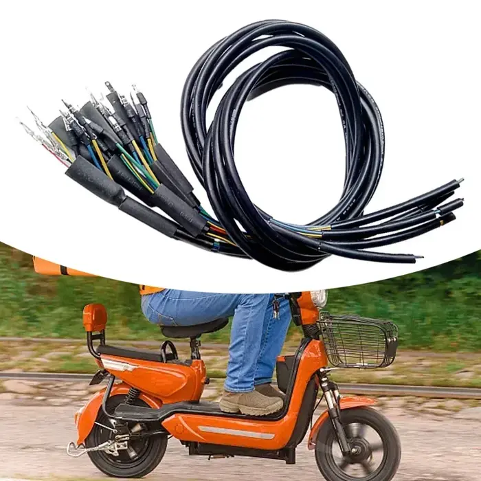 Fil de câble de moteur pour scooter électrique, pièces de réparation de moto E-bike, haute températu