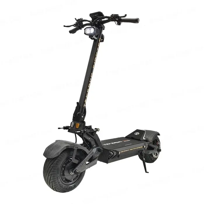 Trottinette électrique TEVERUN Fighter Supreme+ 7260R V6 2500W*2 Double moteur Batterie 72V 60Ah Écran 4 pouces Frein 4