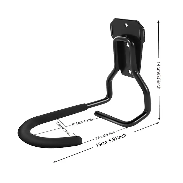 Support mural pour vélos, support de rangement pour VTT, crochet de suspension pour vélo, rangement 
