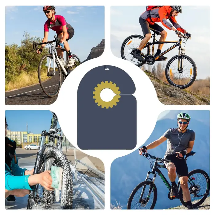 Protection anti-taches d'huile pour vélo