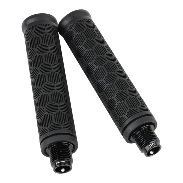 Poignée de guidon pour scooter électrique HX, vis en alliage, silicone anti-alde, magasins secrets, 
