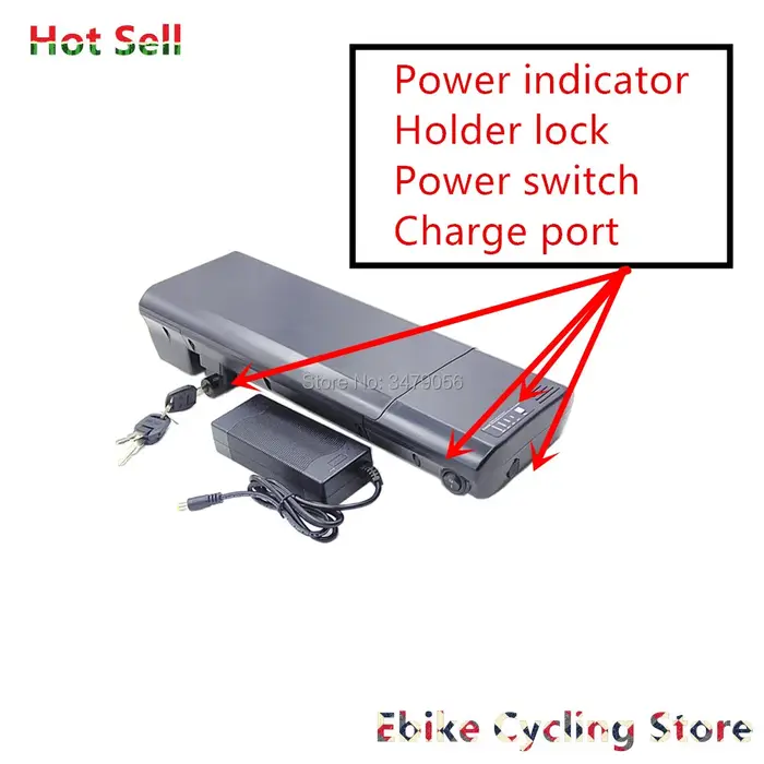 Batterie Arrière T1 Electrolux Ebike