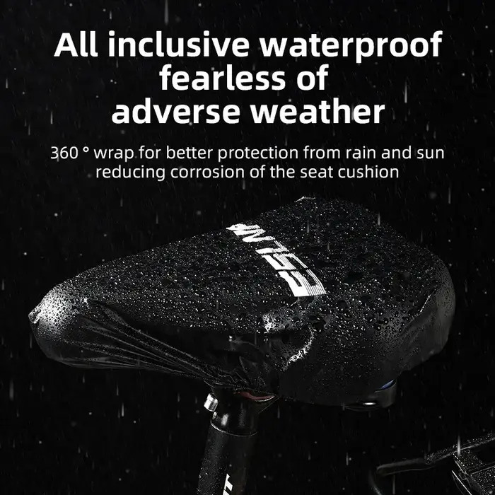Housse de selle de vélo étanche