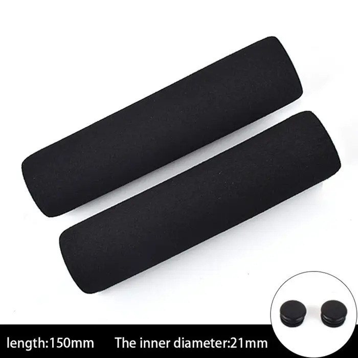 1 paire vélo vélo vtt antidérapant guidon Tube éponge mousse caoutchouc poignée barre poignées Kits ensembles 130/150/195/350/ 500mm
