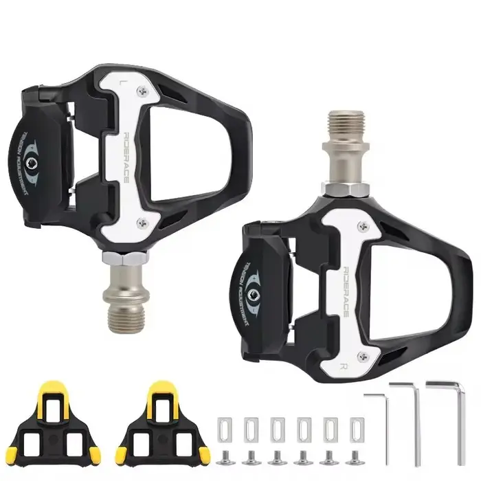Pédales de vélo de route pédales autobloquantes gravier cyclisme crampons à roulement scellés pédale