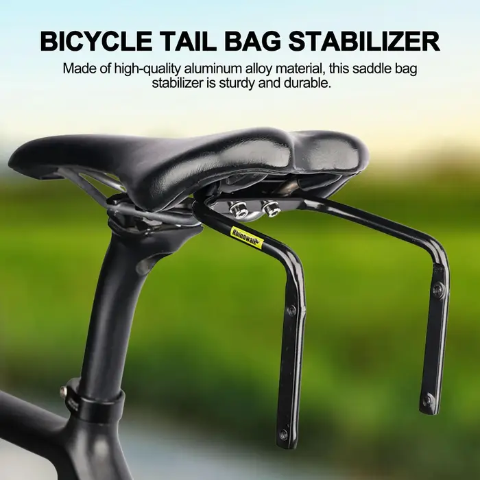 Stabilisateurs de sacoche de selle de vélo avec trou de fixation pour bouteille d'eau