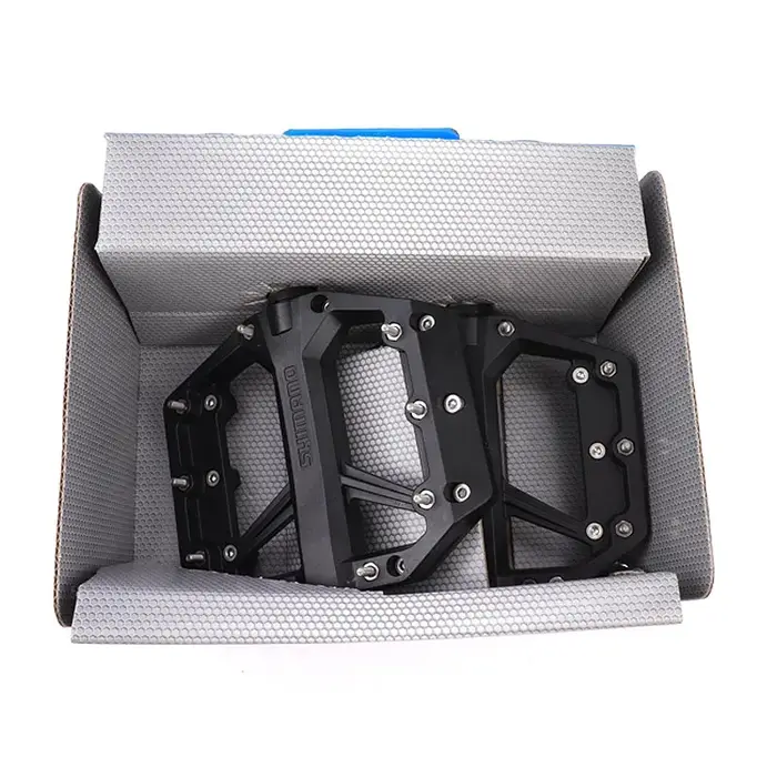 Shimano-Pédales de vélo plates PD GR400, VTT, Trail, Endflats, BMX