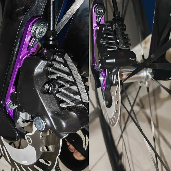 Support de frein à disque de vélo de route ultraléger, convertisseur de 160mm pour frein avant et ar