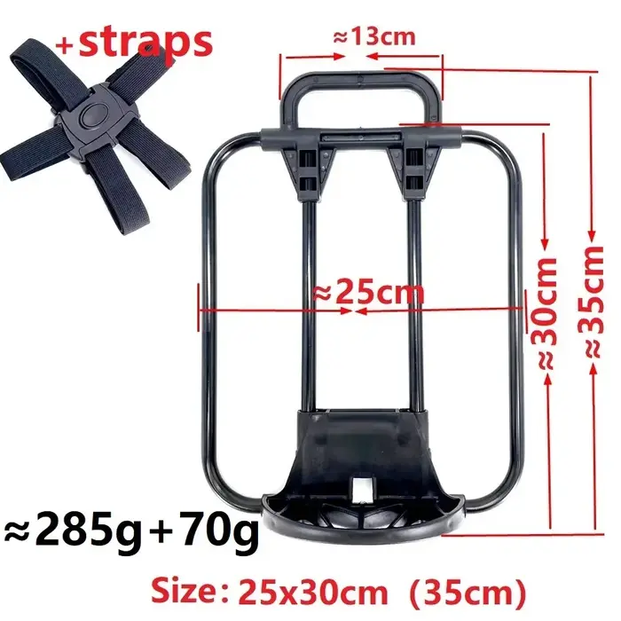 Sacs avant pliants pour vélo