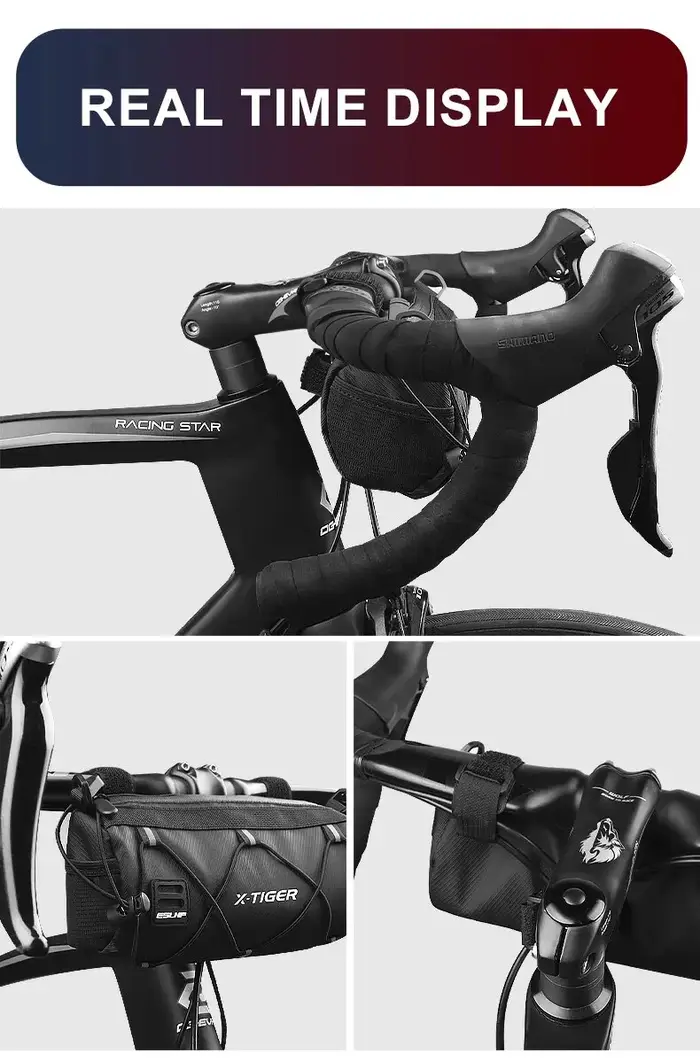 X-TIGER sac de vélo Portable guidon multi-usages grande capacité sac à dos vtt route cyclisme cadre Tube sac sacs à bandoulière