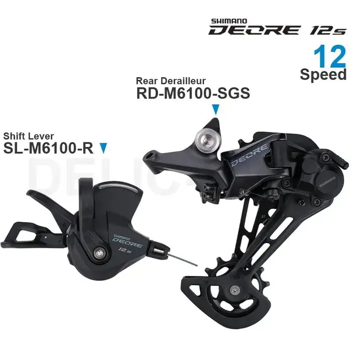 WinterMANO DEORE M6100 SLX 12 vitesses groupe manette de vitesse SL-M6100 SL-M7100 dérailleur arrièr